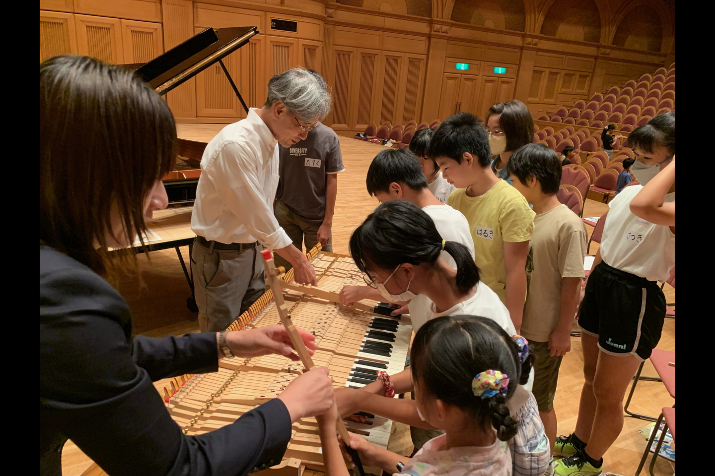 サラマンカキッズ2024 「ピアノ解体」